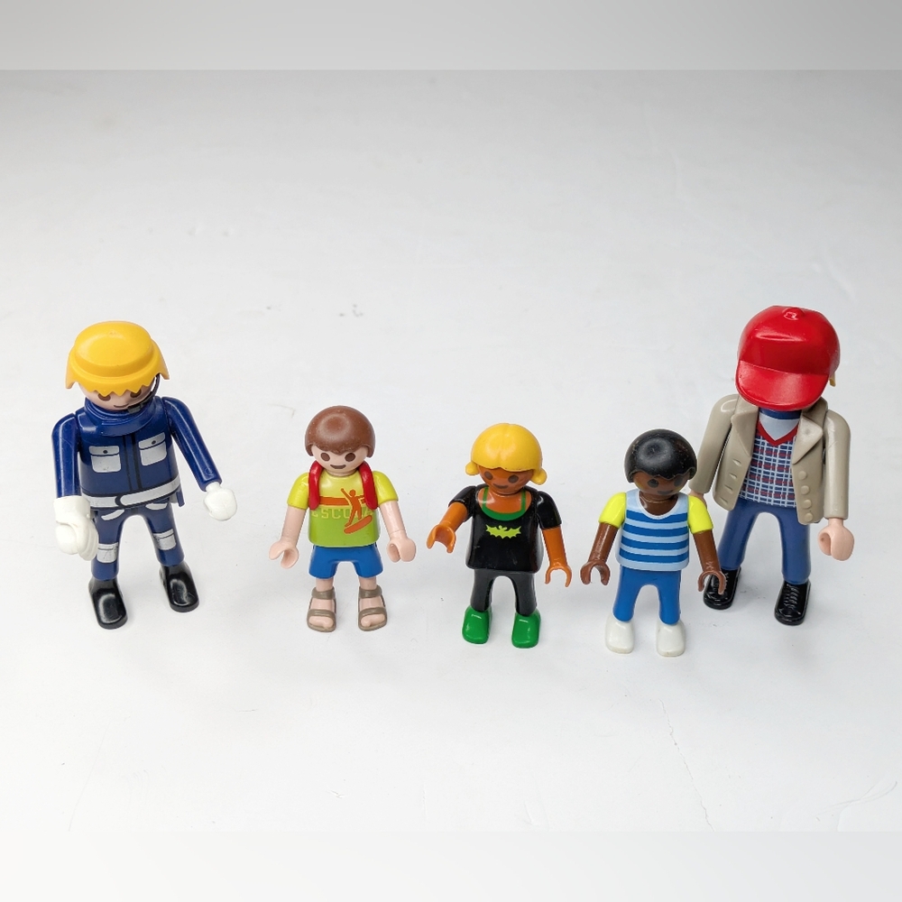 Vintage 90s Playmobil various Kids Toy Figures Set